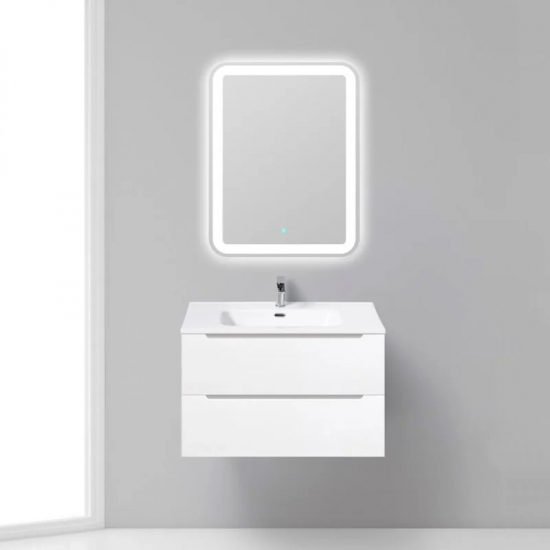 Тумба с раковиной BELBAGNO Etna 80 bianco lucido