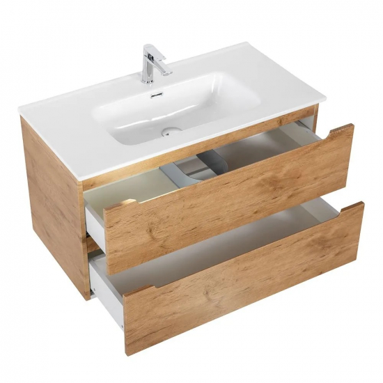 Тумба с раковиной BELBAGNO Etna 80 rovere nature