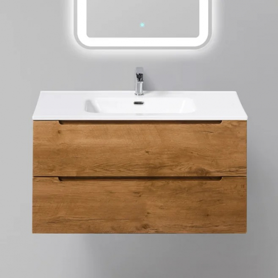 Тумба с раковиной BELBAGNO Etna 90 rovere nature