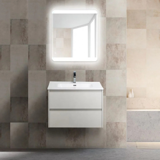 Тумба с раковиной BELBAGNO Kraft 39 70 bianco opaco