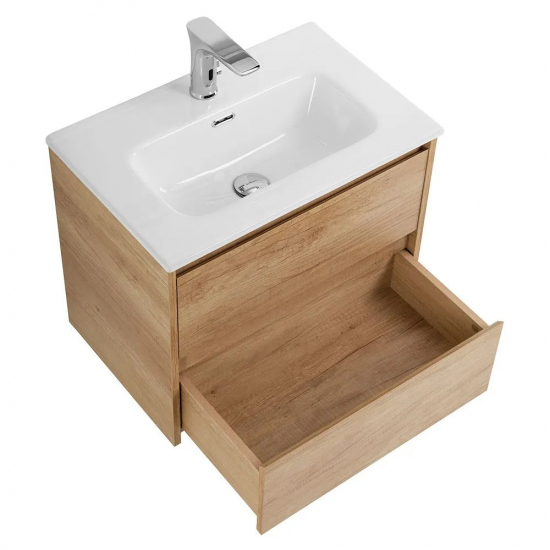 Тумба с раковиной BELBAGNO Kraft 39 70 rovere nebrasca nature