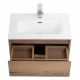Тумба с раковиной BELBAGNO Kraft 39 70 rovere tabacco