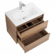 Тумба с раковиной BELBAGNO Kraft 39 70 rovere tabacco
