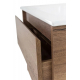 Тумба с раковиной BELBAGNO Kraft 39 70 rovere tabacco