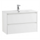 Тумба с раковиной BELBAGNO Kraft 39 80 bianco opaco