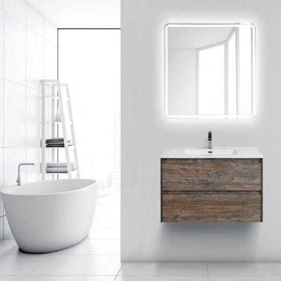 Тумба с раковиной BELBAGNO Kraft 39 80 pino pasadena