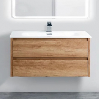 Тумба с раковиной BELBAGNO Kraft 39 80 rovere nebrasca nature
