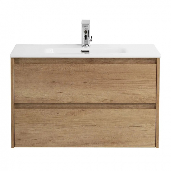 Тумба с раковиной BELBAGNO Kraft 39 80 rovere nebrasca nature