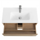Тумба с раковиной BELBAGNO Kraft 39 80 rovere nebrasca nature