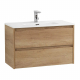 Тумба с раковиной BELBAGNO Kraft 39 80 rovere nebrasca nature