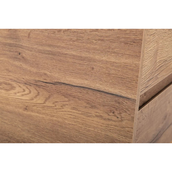 Тумба с раковиной BELBAGNO Kraft 70 rovere tabacco