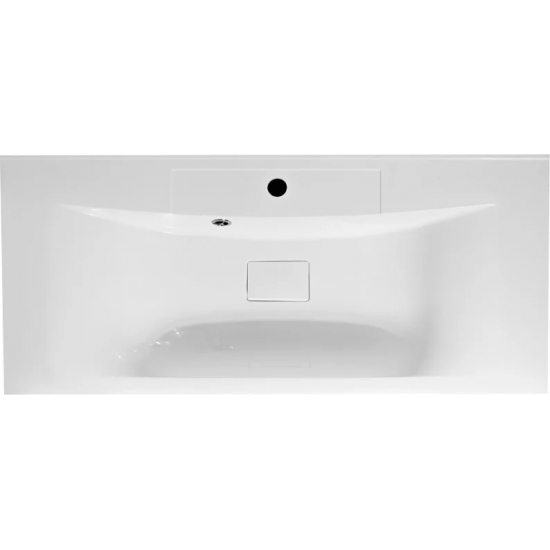 Тумба с раковиной BELBAGNO Marino 100 bianco lucido, напольная