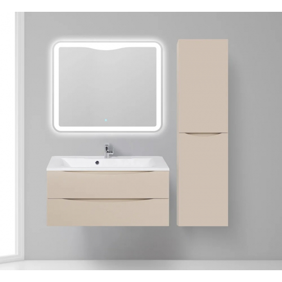Тумба с раковиной BELBAGNO Marino 100 crema opaco