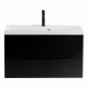 Тумба с раковиной BELBAGNO Marino 100 nero lucido