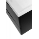 Тумба с раковиной BELBAGNO Marino 100 nero lucido