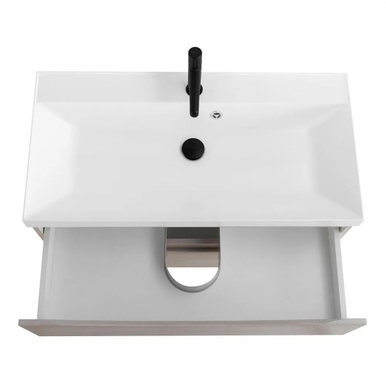 Тумба с раковиной BELBAGNO Marino 100 rovere grigio