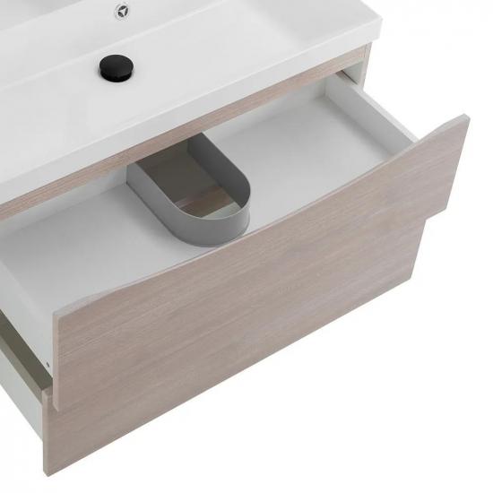 Тумба с раковиной BELBAGNO Marino 100 rovere grigio