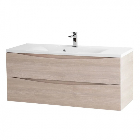 Тумба с раковиной BELBAGNO Marino 120 rovere grigio