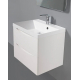 Тумба с раковиной BELBAGNO Marino 60 bianco lucido, подвесная