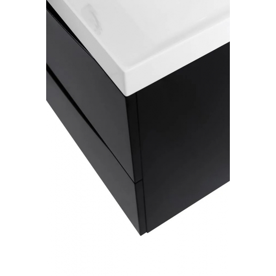 Тумба с раковиной BELBAGNO Marino 60 nero lucido