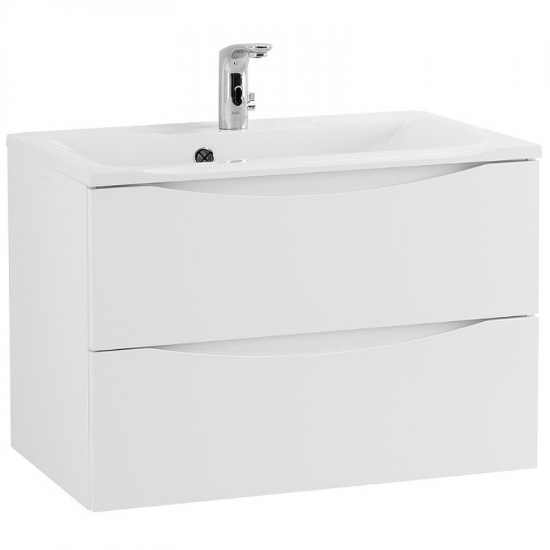 Тумба с раковиной BELBAGNO Marino 65 bianco lucido