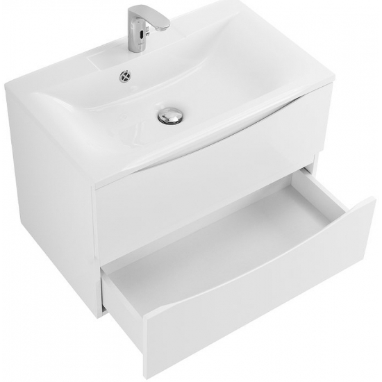 Тумба с раковиной BELBAGNO Marino 65 bianco lucido