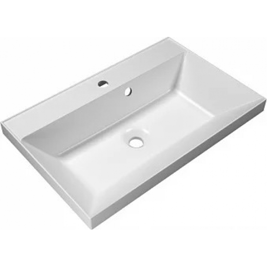 Тумба с раковиной BELBAGNO Marino 70 bianco lucido
