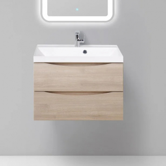 Тумба с раковиной BELBAGNO Marino 70 rovere grigio