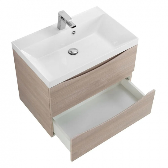 Тумба с раковиной BELBAGNO Marino 70 rovere grigio