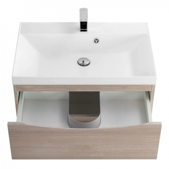 Тумба с раковиной BELBAGNO Marino 70 rovere grigio