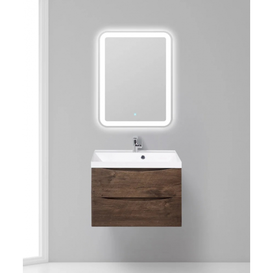 Тумба с раковиной BELBAGNO Marino 70 rovere moro