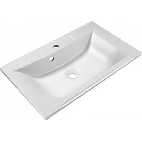 Тумба с раковиной BELBAGNO Marino 75 bianco lucido