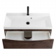 Тумба с раковиной BELBAGNO Marino 80 rovere moro