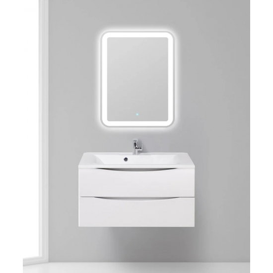 Тумба с раковиной BELBAGNO Marino 90 bianco opaco