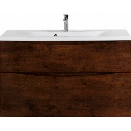 Тумба с раковиной BELBAGNO Marino H100 rovere moro