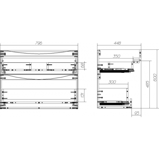 Тумба с раковиной BELBAGNO Marino H80 bianco lucido