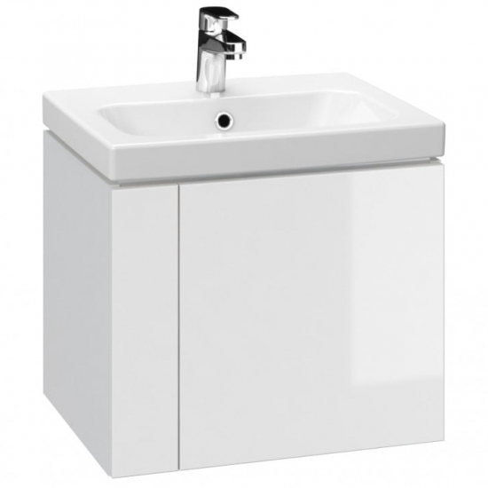 Тумба с раковиной CERSANIT Colour 50 раковина como 50