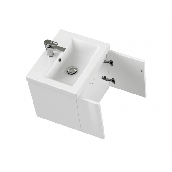 Тумба с раковиной CERSANIT Colour 50 раковина como 50