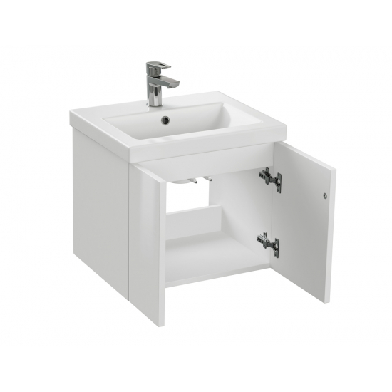 Тумба с раковиной CERSANIT Colour 50 раковина como 50