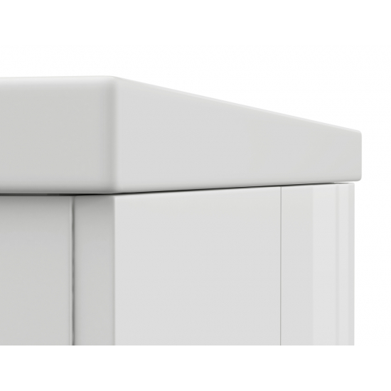 Тумба с раковиной CERSANIT Colour 60 раковина como 60