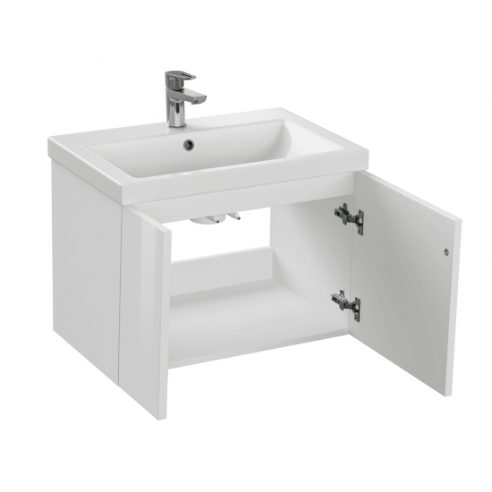 Тумба с раковиной CERSANIT Colour 60 раковина como 60