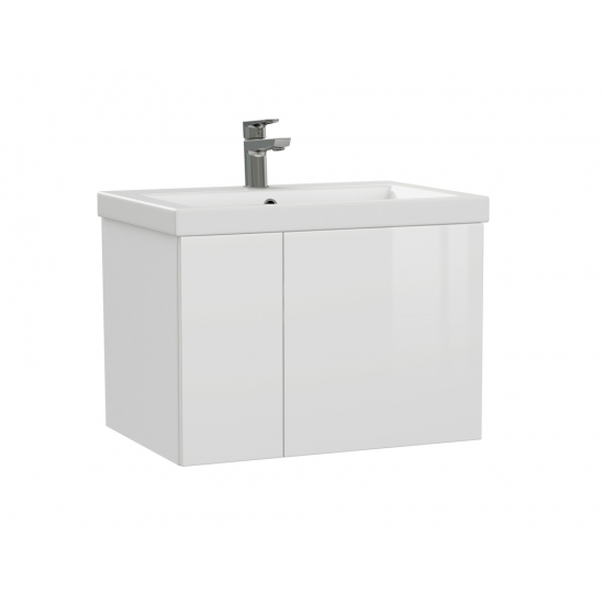 Тумба с раковиной CERSANIT Colour 60 раковина como 60