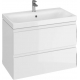 Тумба с раковиной CERSANIT Moduo 80 белая