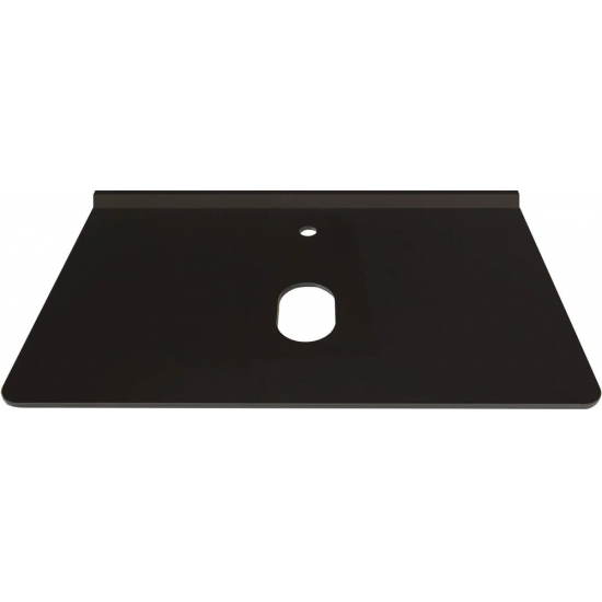 Тумба с раковиной COMFORTY Амстердам 95 черная матовая столешница