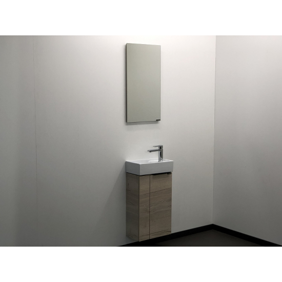 Тумба с раковиной COMFORTY Асти 40 дуб дымчатый