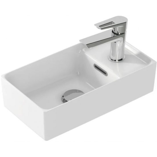 Тумба с раковиной COMFORTY Асти 40 дуб дымчатый