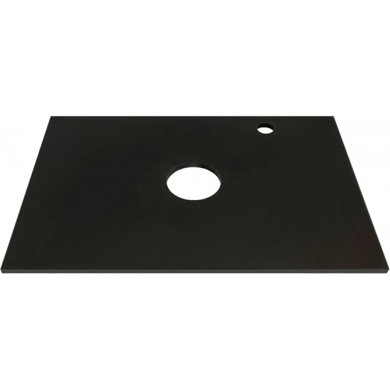 Тумба с раковиной COMFORTY Эдинбург 60 подвесная, бетон светлый, раковина 9111