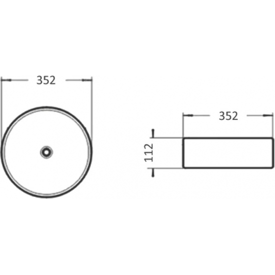 Тумба с раковиной COMFORTY Эдинбург 60 подвесная, бетон светлый, раковина 9111