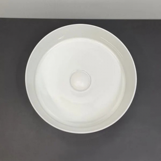 Тумба с раковиной COMFORTY Эдинбург 60 подвесная, бетон светлый, раковина 9111