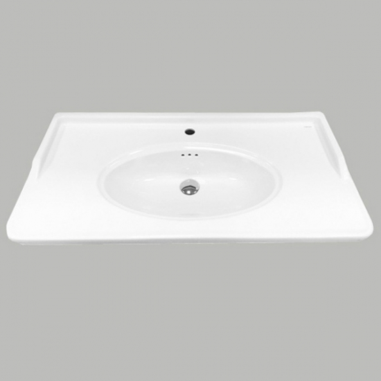 Тумба с раковиной COMFORTY Феррара 80 подвесная, белая